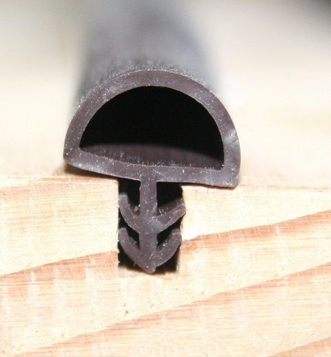 Door frame rubber seals