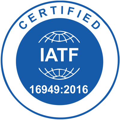 IATF 16949 certification logo