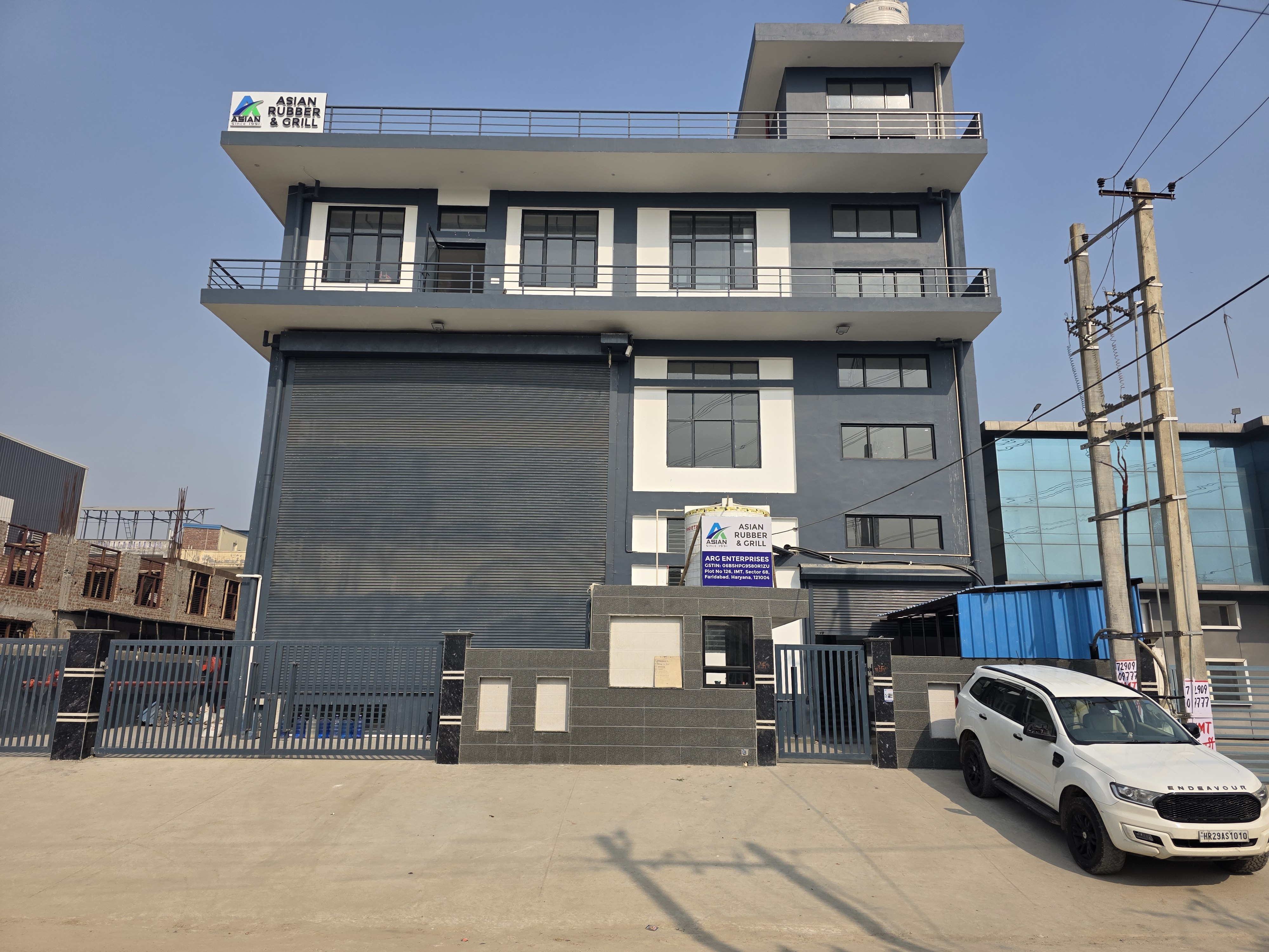 Asian Rubber & Grill factory building