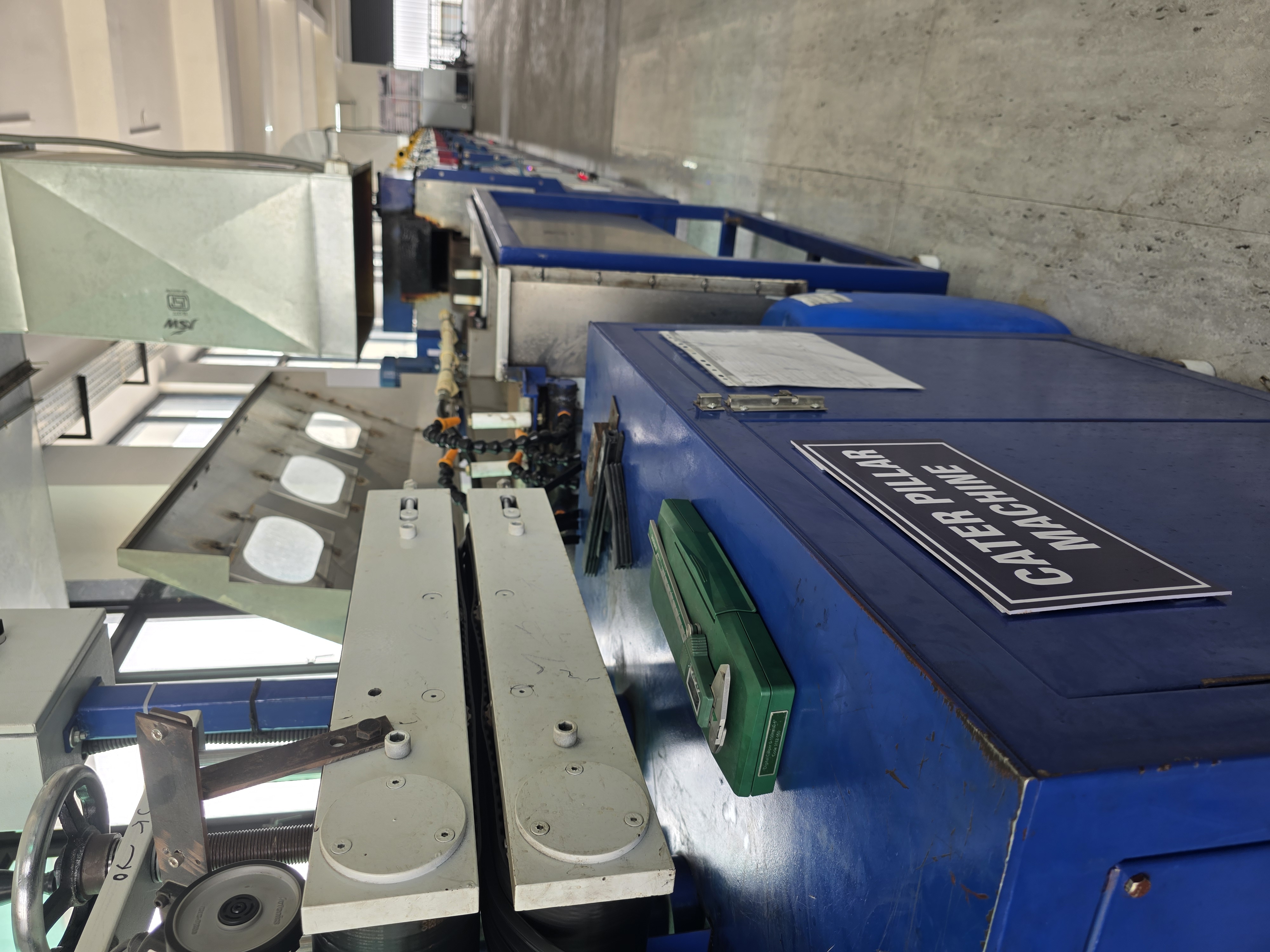 Production line at Asian Rubber & Grill factory