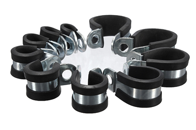 Industrial pipe clamping gasket